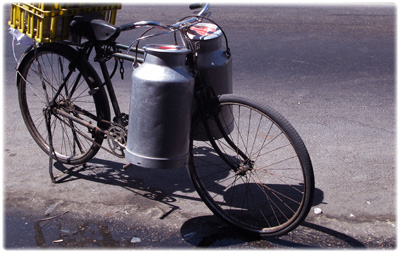 Milk Delivery Bike